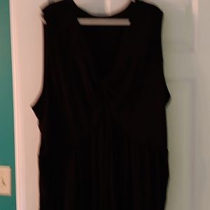 Black Lane Bryant Sleeveless Top Sz.34/36